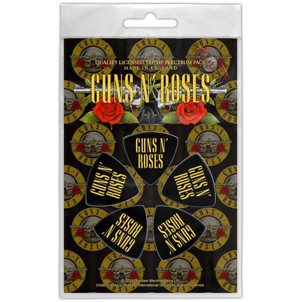 Guns N' Roses - Logo Plectrum - Black